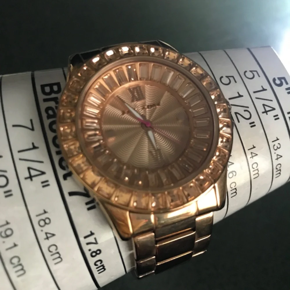 Betsey Johnson Rose Gold-tone Women’s Watch